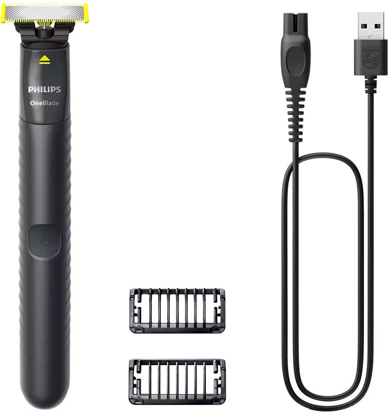 

Триммер для бороды и усов Philips OneBlade Face QP1424/10