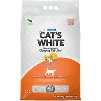 Наполнитель для туалета Cat's White Orange Scented 10 л