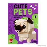 Конструктор Unicon Cute pets. Мопсик 9278946