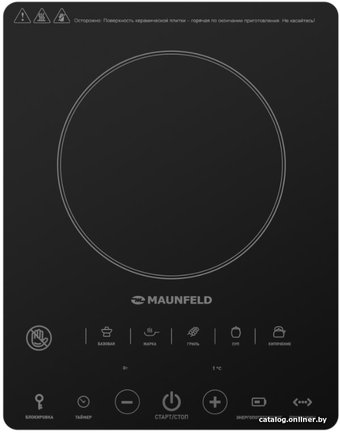 Настольная плита MAUNFELD EVCE.F291-BK
