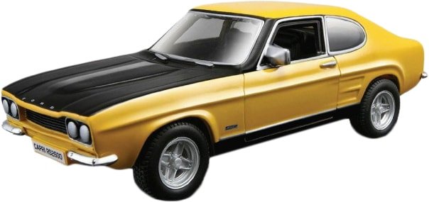 

Легковой автомобиль Bburago Ford Capri RS2600 1970 18-43207 (желтый/черный)