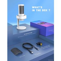 Проводной микрофон FIFINE A8 (белый)