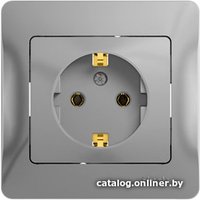Розетка Schneider Electric Glossa GSL000342 (алюминий)