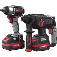  P.I.T. P0003-02 (перфоратор, гайковерт, 2 АКБ, кейс)