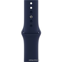 Ремешок Apple спортивный 44 мм (темный ультрамарин, S/M и M/L) MYAX2