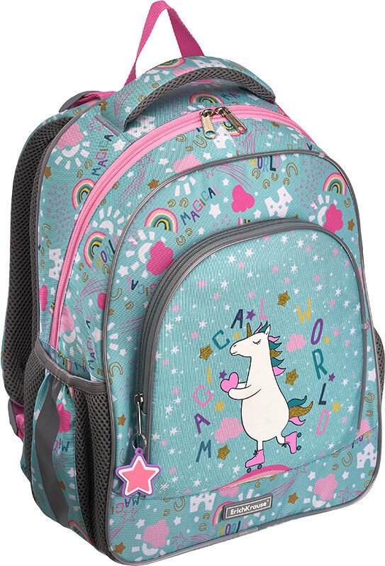 

Школьный рюкзак Erich Krause ErgoLine 15L Rainbow Skate