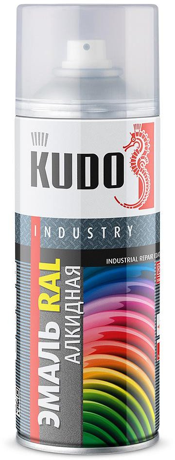 

Эмаль Kudo Универсальная KU-09005 0.52 л (реактивный черный)