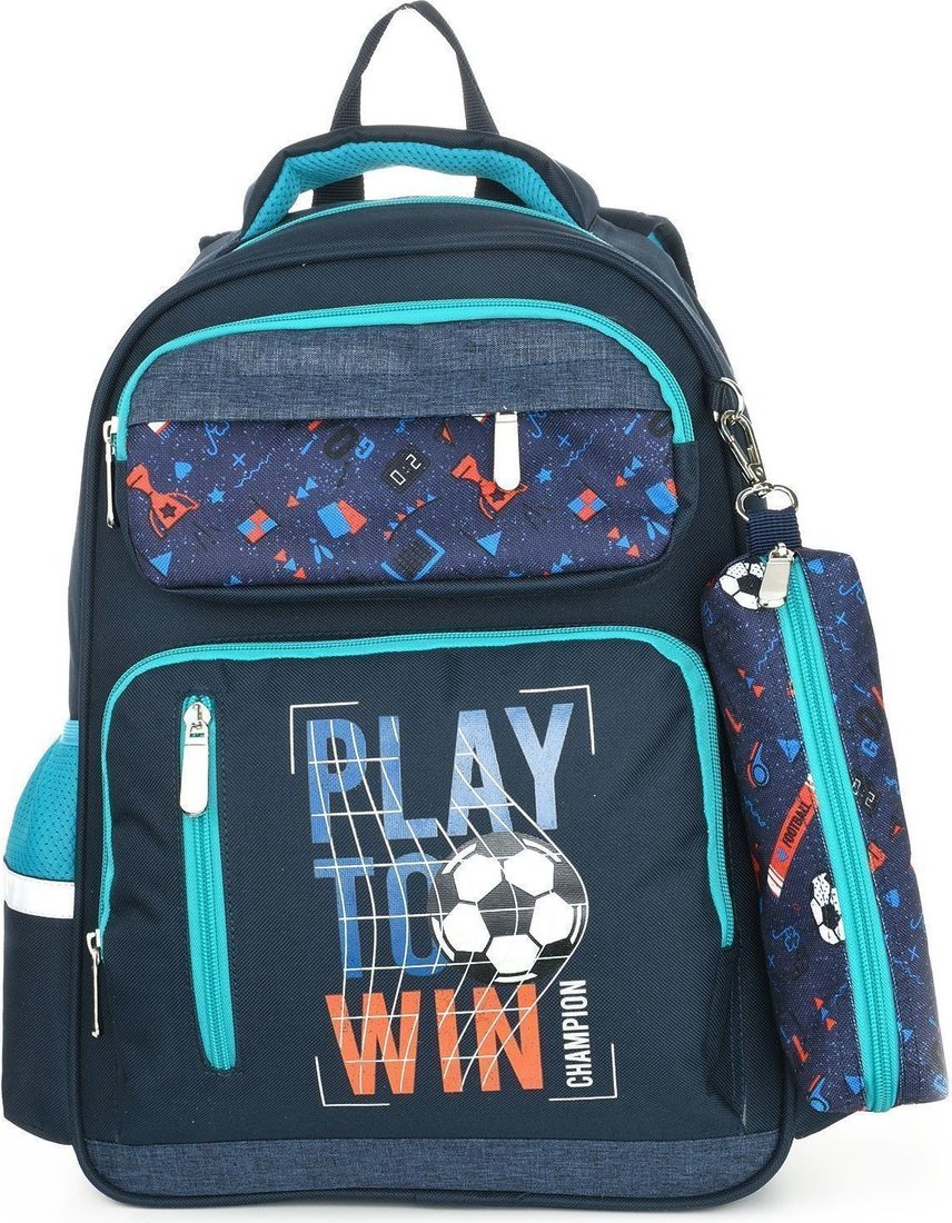 

Школьный рюкзак Schoolformat Soft 3 + Play Football РЮКМ3П-ПФБ