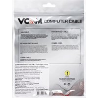 Кабель VCOM CU401M-2M USB 2 Type-A - USB 3.2 Gen2 Type-C (2 м, черный)