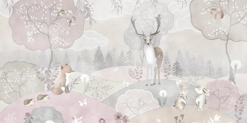 

Флизелиновые обои Citydecor Детская 474 (300x150см)