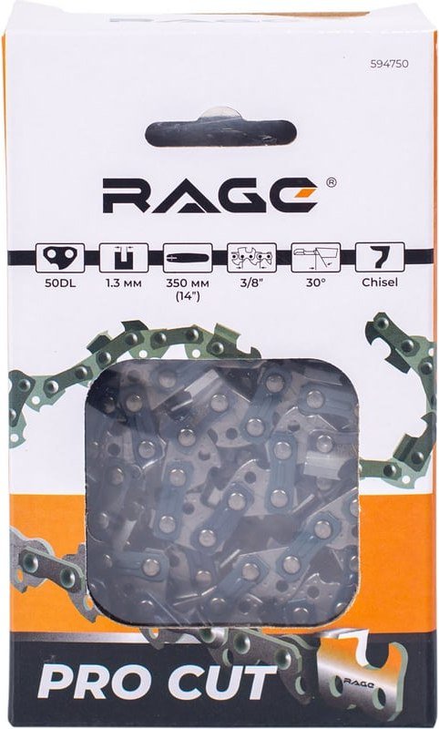 

Цепь для пилы Vira Rage PRO Cut 50зв 350мм 3/8 1.3 L50-3/8-1.3 594750