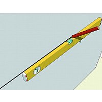 Уровень строительный Stabila 80M 16882 (100см)
