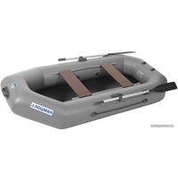 Моторно-гребная лодка Лоцман Стандарт 240 (серый)