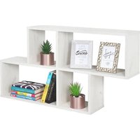 Полка Кимер Кварт Тип 9 (Дуб Крафт Белый)