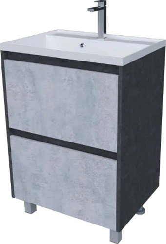 

Axus Тумба под умывальник Джой 80 (2 ящика)