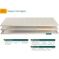 Ортопедический наматрасник Фабрика сна Топпер Т-7 195x200