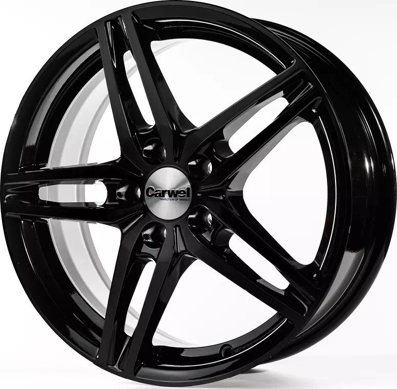 

Литые диски Carwel Хумми 16x6.5" 5x114.3мм DIA 54.1мм ET 45мм BK