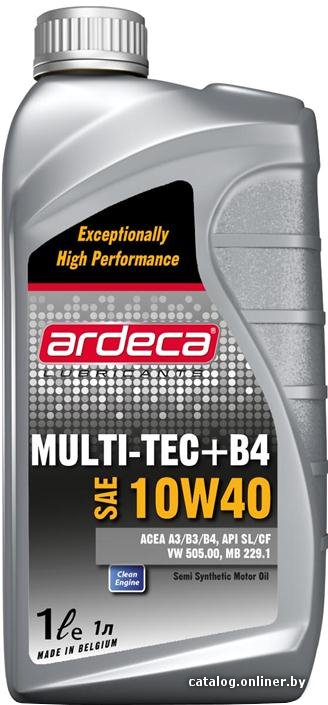 Моторное масло Ardeca MULTI-TEC + B4 10W-40 1л