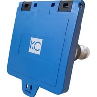 Розетка промышленная КС YHT BX3 0400B01 1Р 400А 1000В IP68 0400B01 (синий)