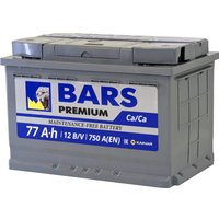 Автомобильный аккумулятор BARS Premium 77 R+ (77 А·ч)