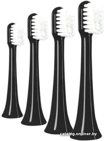 Сменная насадка Infly toothbrush head T03S/T03B/PT02 черный (4 шт)