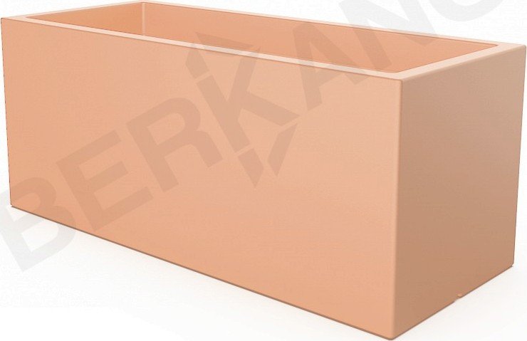 

Кашпо Berkano Cubric 120*50 DB (терракота)