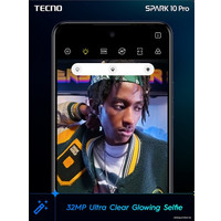 Смартфон Tecno Spark 10 Pro 8GB/256GB (жемчужный белый) в Гомеле