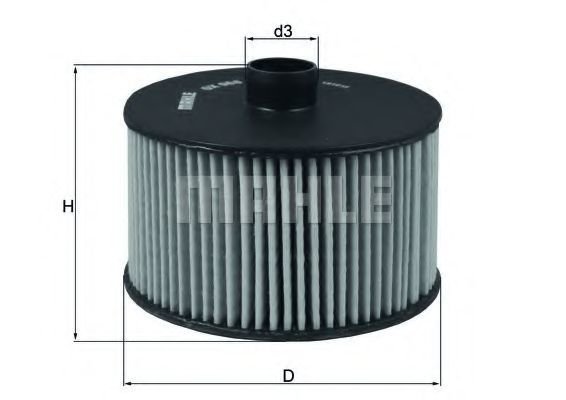

Масляный фильтр Mahle Knecht OX968D