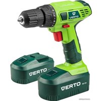Дрель-шуруповерт Verto 50G185 (с 2-мя АКБ, кейс)