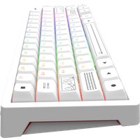 Клавиатура Дарк Проджект KD65A Wireless (g3ms Zircon, белый)