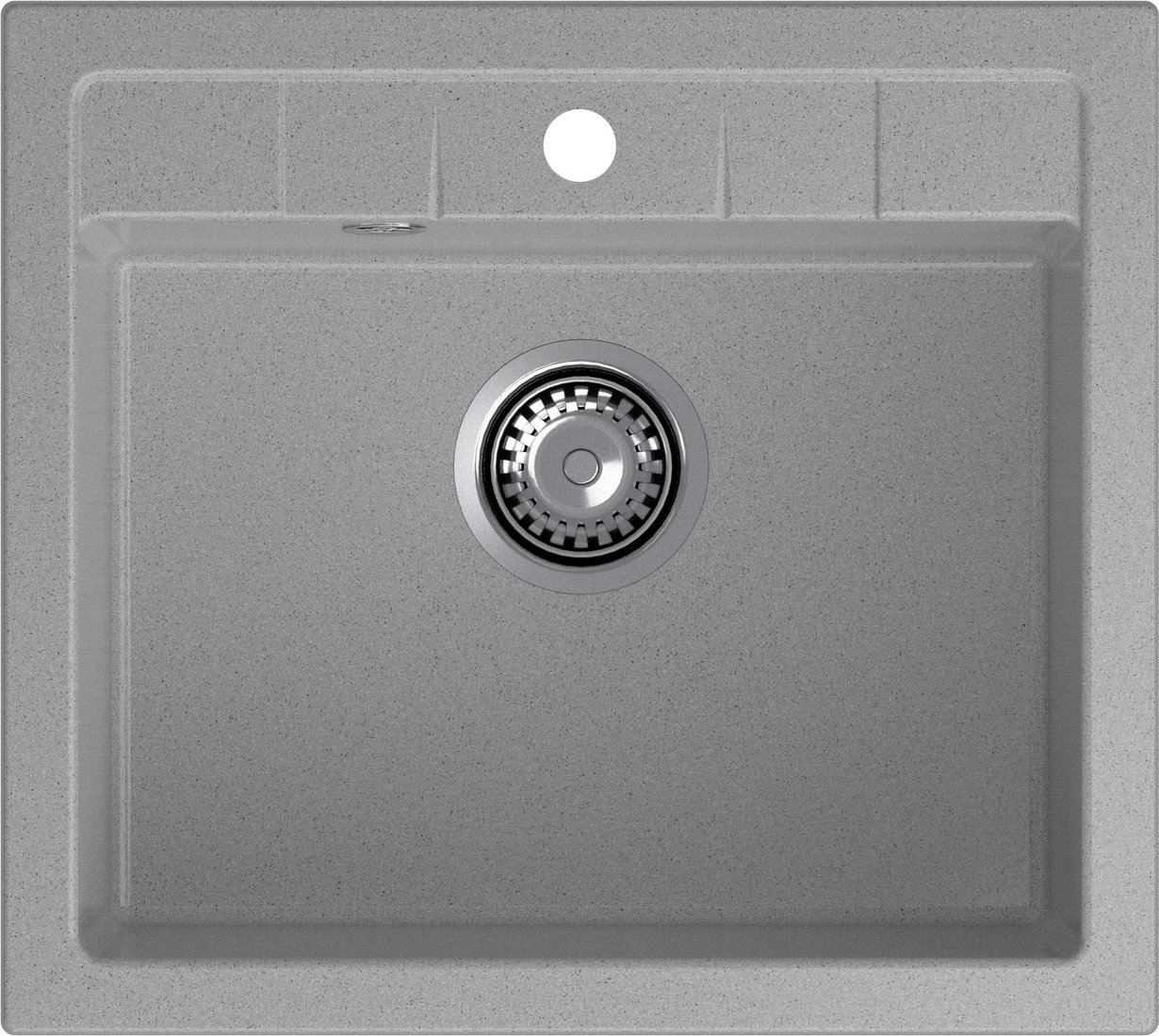 

Кухонная мойка GranFest Quadro 561 (серый)