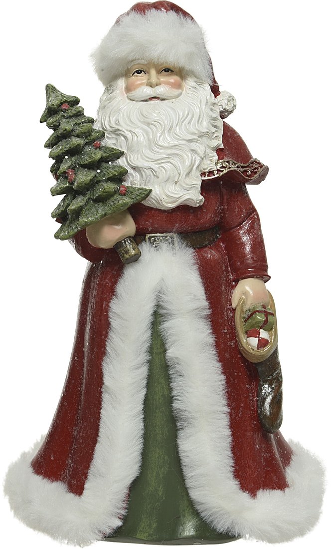 

Кукла Albero Di Natale Дед Мороз с елкой 12х14х23 см 530817