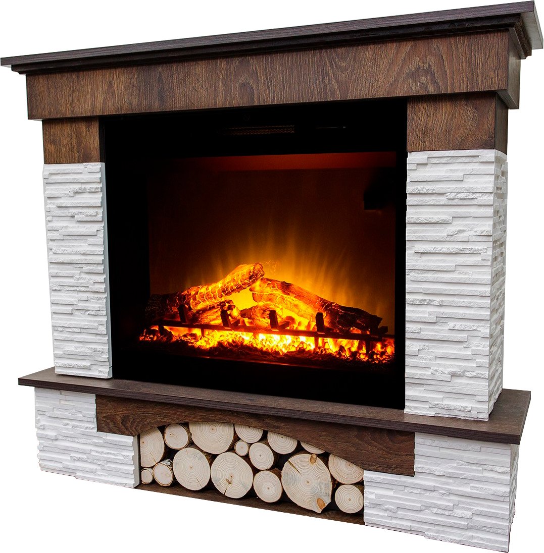 

Электрокамин Dimplex Porto Max LED (темный орех)