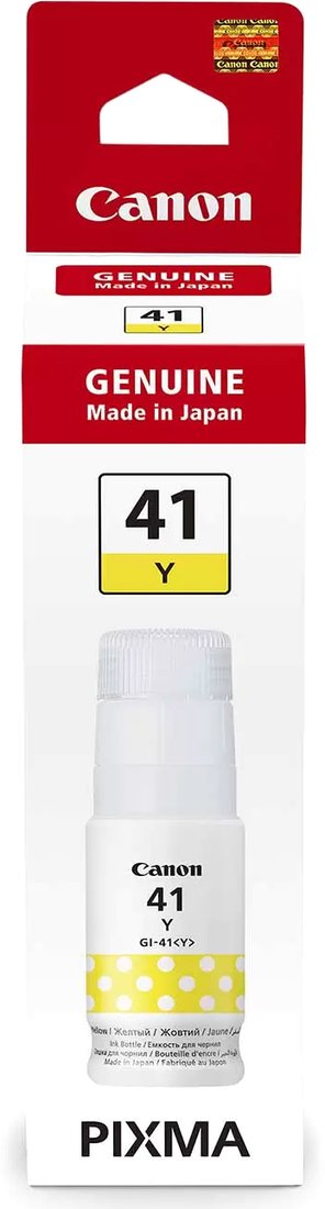 

Чернила Canon Ink GI-41 Y Blister Pack