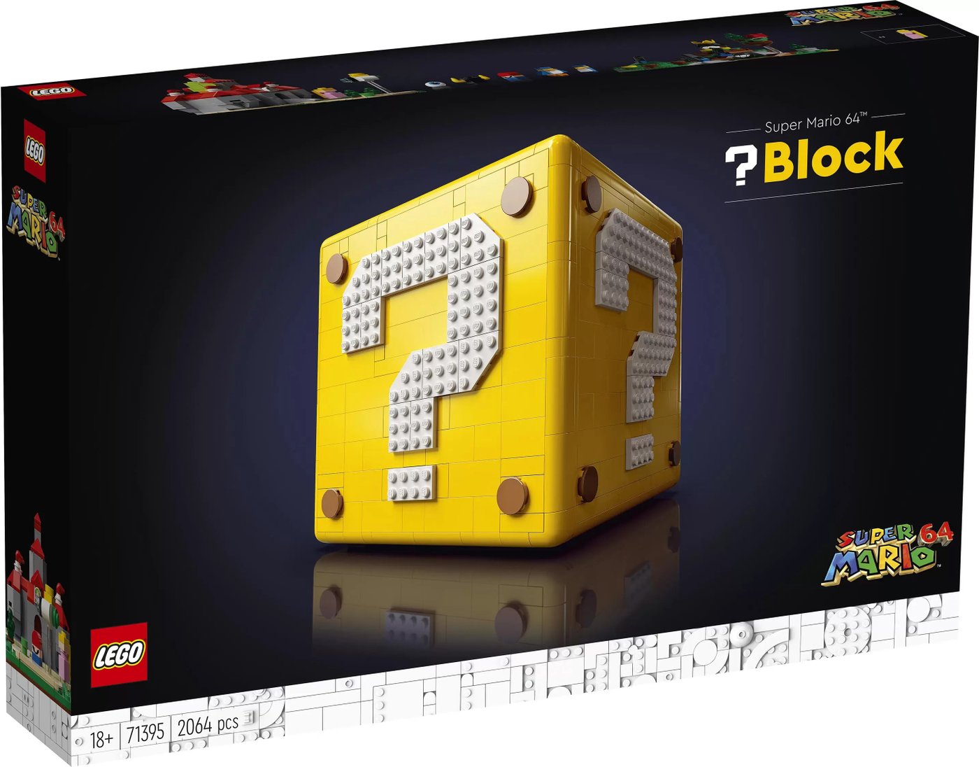 

Конструктор LEGO Super Mario 71395 Блок Знак вопроса из Super Mario 64