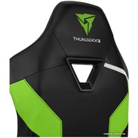 Игровое (геймерское) кресло ThunderX3 TC3 Neon Green (черный/зеленый)