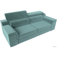 Диван Лига диванов Лига-003 117104 (велюр бирюзовый)