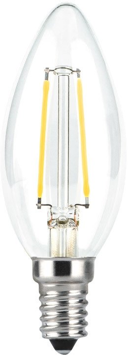 

Светодиодная лампочка Gauss LED Filament Candle E14 7Вт 4100К 103801207 (10 шт)