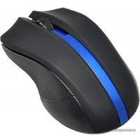 Мышь Оклик 615MW (черный/синий) [412862]