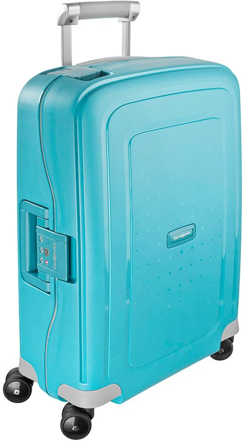 

Чемодан-спиннер Samsonite S'Cure Aqua Blue 55 см