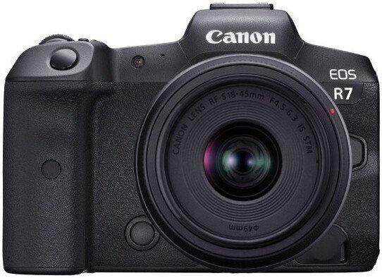 Беззеркальный фотоаппарат Canon EOS R7 Kit RF-S 18-45mm F4.5-6.3 IS STM