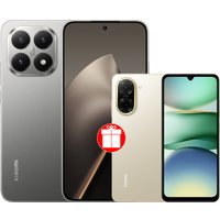 Телефон Xiaomi 15T 12GB/512GB международная версия (серый) + Xiaomi Redmi A5 4GB/128GB (песочное золото) по акции