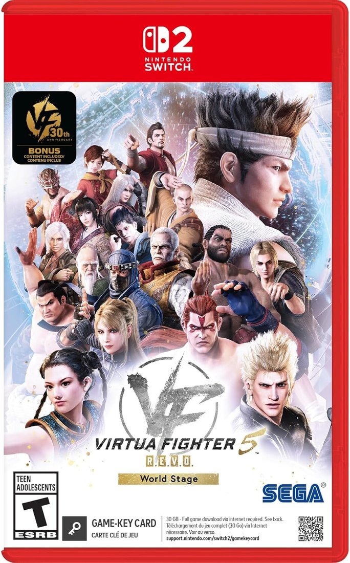 Virtua Fighter 5 R.E.V.O. World Stage: 30th Anniversary Edition для Nintendo Switch 2