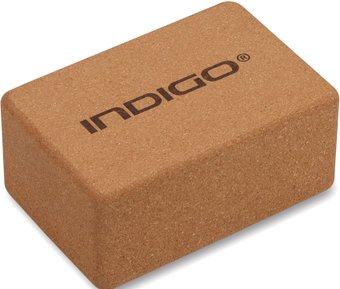 Блок для йоги Indigo IN291 (коричневый)