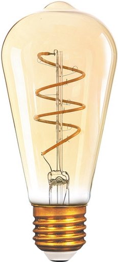 

Светодиодная лампочка Gauss ST64 Flexible E27 6 Вт 2400 К 157802006