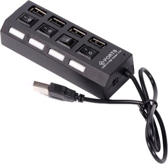 USB-хаб SmartBuy SBHA-7204-B