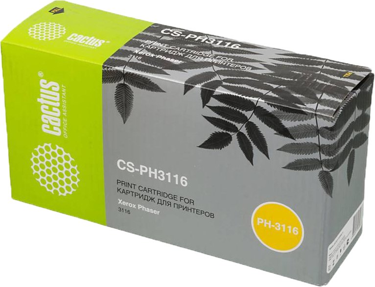 

Картридж CACTUS CS-PH3116 (аналог Xerox 109R00748)