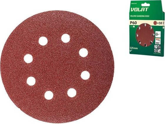 

Набор шлифлистов Волат 80010-60 (10 шт)