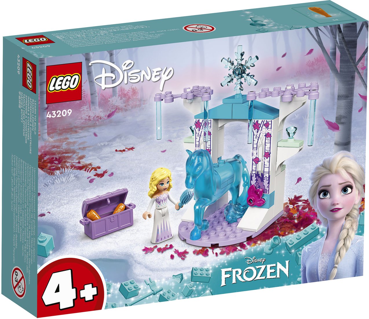 

Конструктор LEGO Disney Princess 43209 Ледяная конюшня Эльзы и Нокка