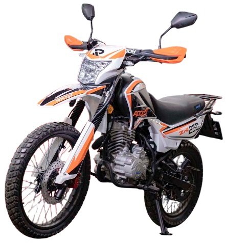 

Мотоцикл Rockot ZR250 (белый/оранжевый)